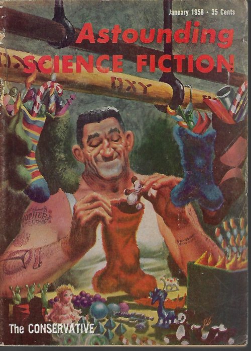 ASTOUNDING Science Fiction: January, Jan. 1958