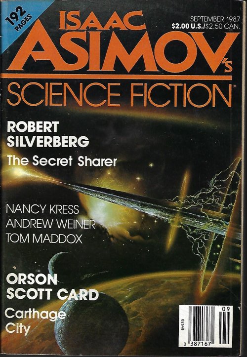 Isaac ASIMOV'S Science Fiction: September, Sept. 1987