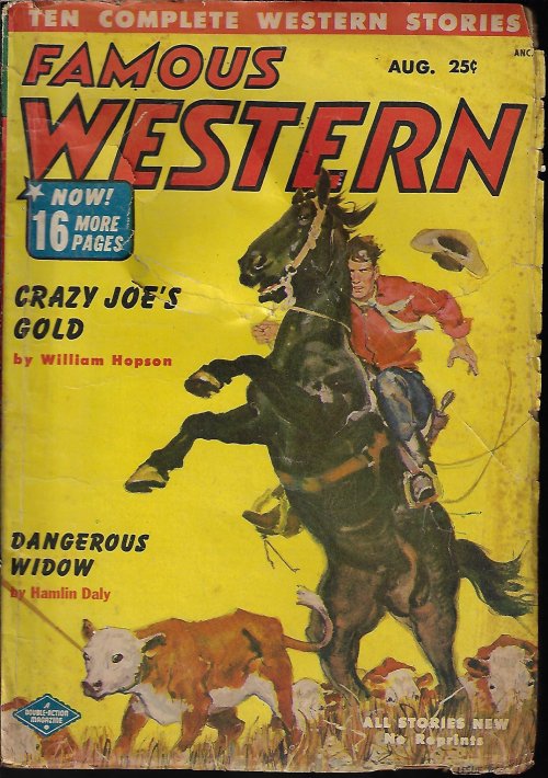 FAMOUS WESTERN: August, Aug. 1952