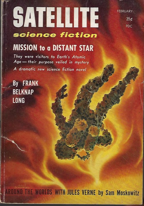 SATELLITE Science Fiction: February, Feb. 1958 (