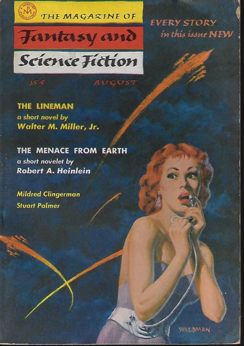 The Magazine of FANTASY AND SCIENCE FICTION (F&SF): August, Aug. 1957 (