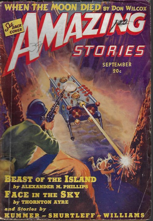 AMAZING Stories: September, Sept. 1939