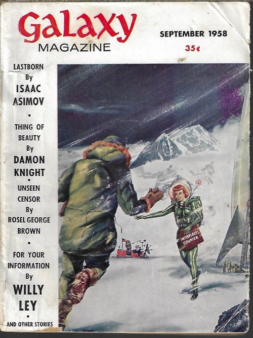 GALAXY Science Fiction: September, Sept. 1958