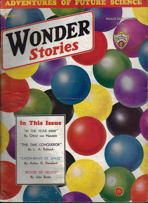 WONDER Stories: July 1932 ('Brood of Helios