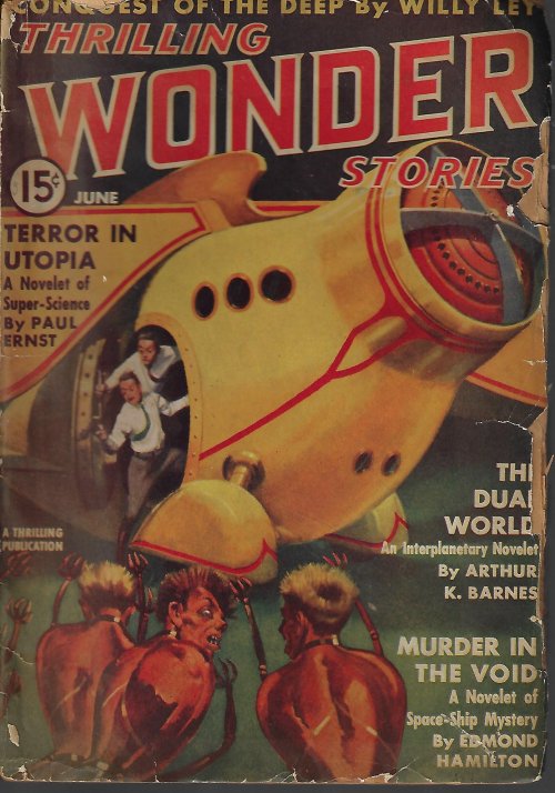 THRILLING WONDER Stories: June 1938