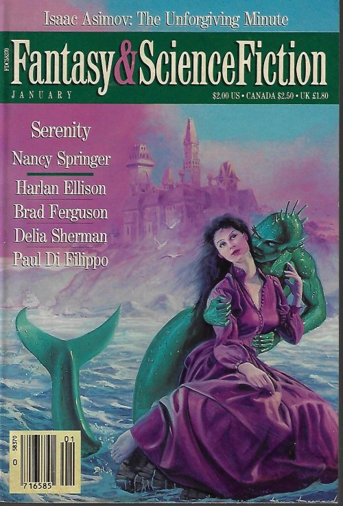 The Magazine of FANTASY AND SCIENCE FICTION (F&SF): January, Jan. 1989