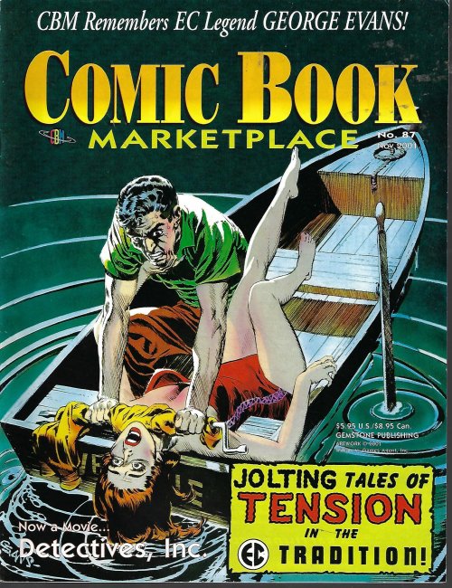 COMIC BOOK MARKETPLACE #87, November, Nov. 2001