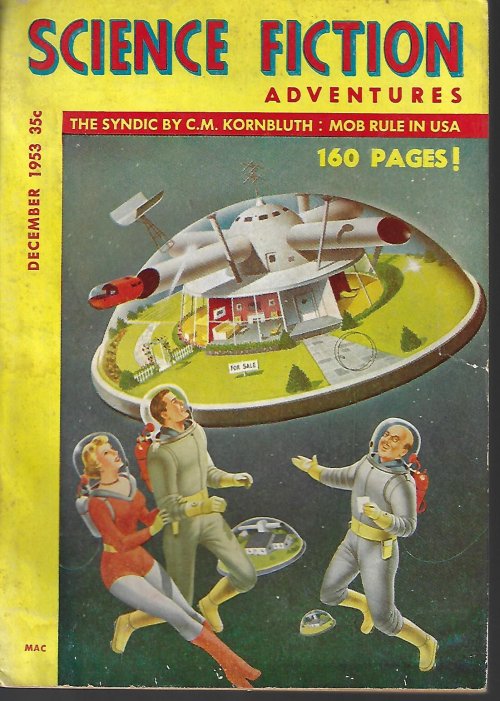 SCIENCE FICTION ADVENTURES: December, Dec. 1953 (
