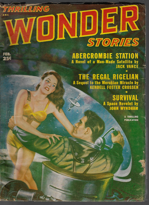 THRILLING WONDER Stories: February, Feb. 1952 (