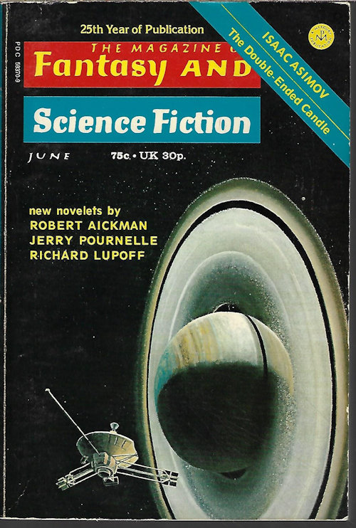 The Magazine of FANTASY AND SCIENCE FICTION (F&SF): June 1974