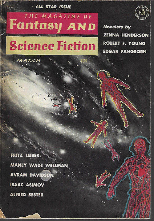 The Magazine of FANTASY AND SCIENCE FICTION (F&SF): March, Mar. 1962