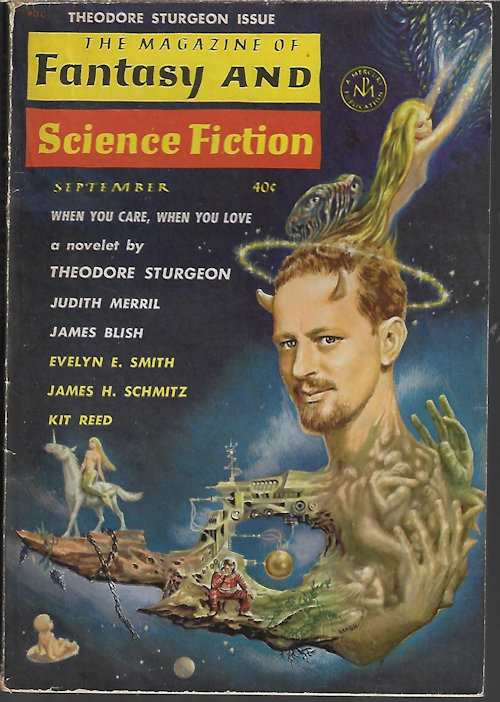 The Magazine of FANTASY AND SCIENCE FICTION (F&SF): September, Sept. 1962