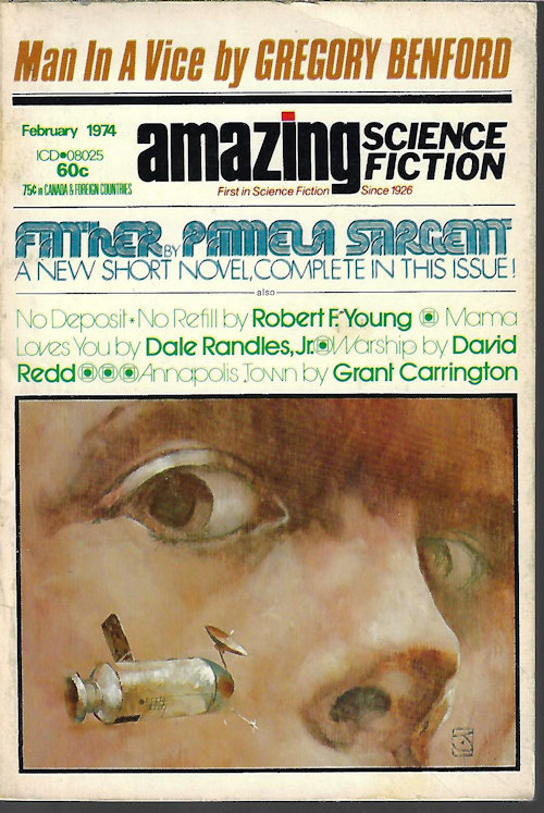 AMAZING Science Fiction: February, Feb. 1974
