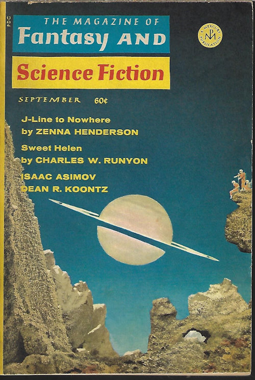 The Magazine of FANTASY AND SCIENCE FICTION (F&SF): September, Sept. 1969