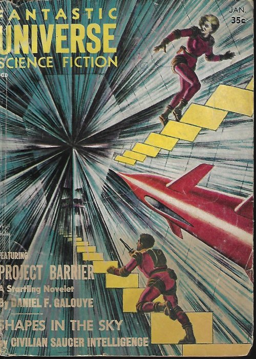 FANTASTIC UNIVERSE: January, Jan. 1958