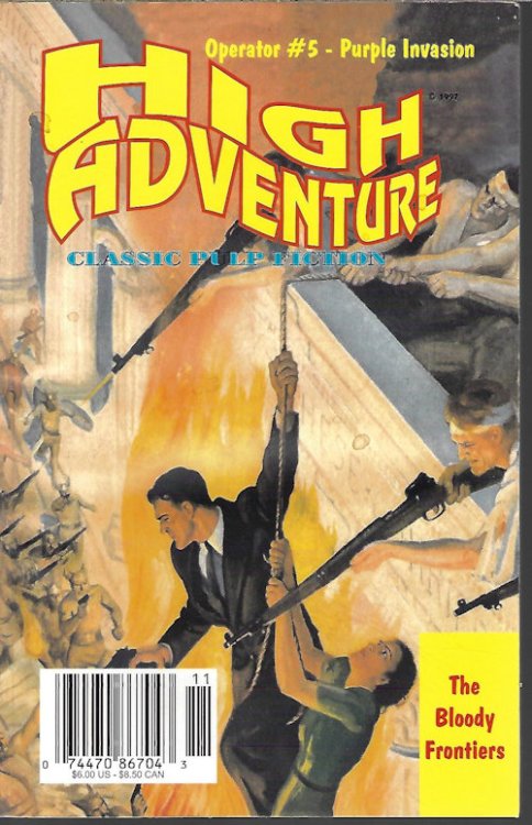 HIGH ADVENTURE No. 37; November, Nov. 1997 (Operator 5; November, Nov. - December, Dec. 1937)