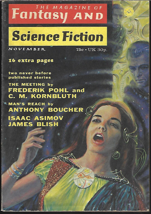 The Magazine of FANTASY AND SCIENCE FICTION (F&SF): November, Nov. 1972