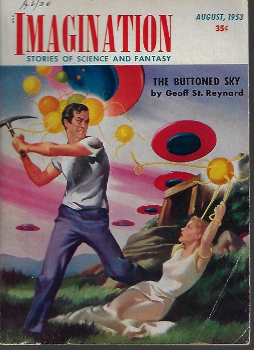 IMAGINATION Stories of Science and Fantasy: August, Aug. 1953