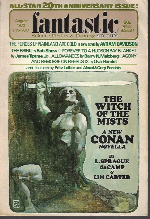 FANTASTIC Stories: August, Aug. 1972