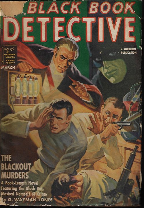 BLACK BOOK DETECTIVE Magazine: March, Mar. 1942 (