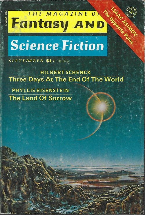 Image for The Magazine of FANTASY AND SCIENCE FICTION (F&SF): September, Sept. 1977 The Magazine of FANTASY AND SCIENCE FICTION (F&SF): September, Sept. 1977