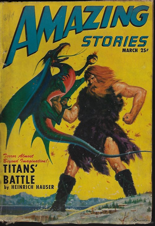 AMAZING Stories: March, Mar. 1947