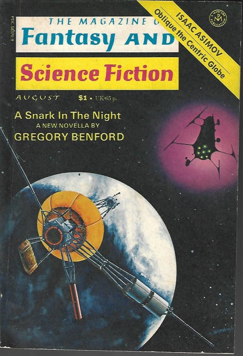 The Magazine of FANTASY AND SCIENCE FICTION (F&SF): August, Aug. 1977