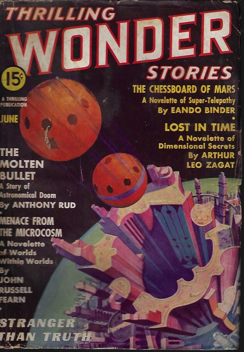 THRILLING WONDER Stories: June 1937