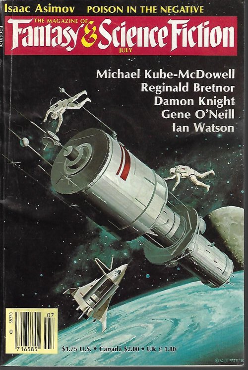 The Magazine of FANTASY AND SCIENCE FICTION (F&SF): July 1985