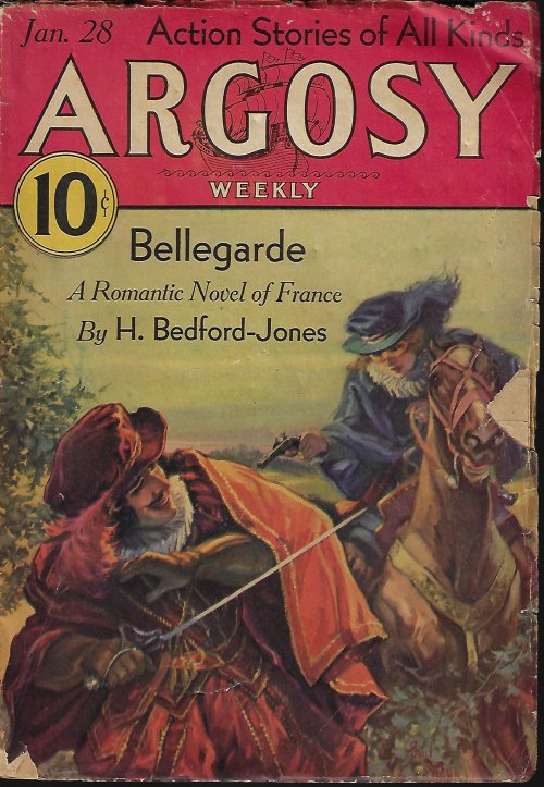 ARGOSY Weekly: January, Jan. 28, 1933 ("The Swordsmen of Mars")