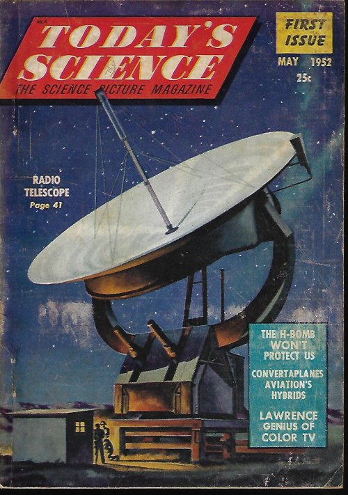 TODAY'S SCIENCE the Science Picture Magazine: May 1952