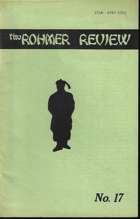 THE ROHMER REVIEW: No. 17, August, Aug. 1977