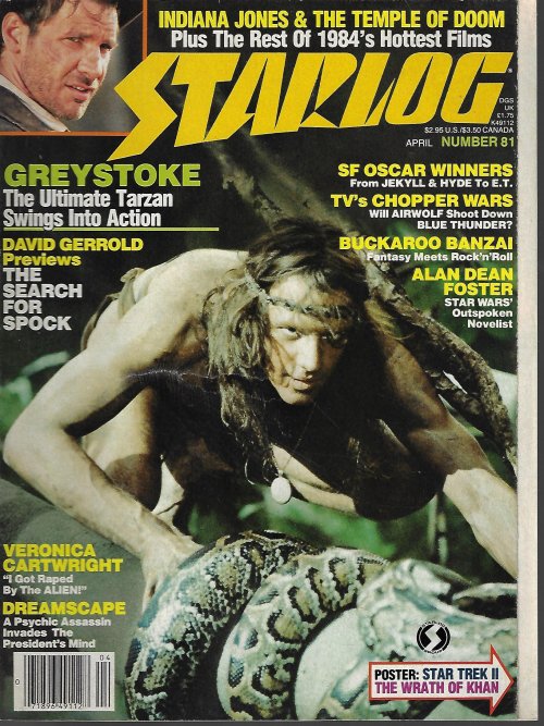 STARLOG: #81; April. Apr. 1984 (Tarzan)