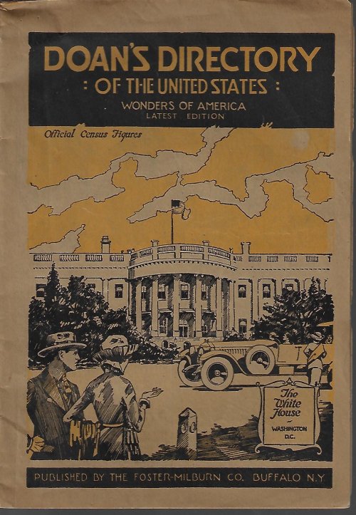 DOAN'S DIRECTORY of Teh United States: Wonders of America; Latest Edition (1920 -1921)