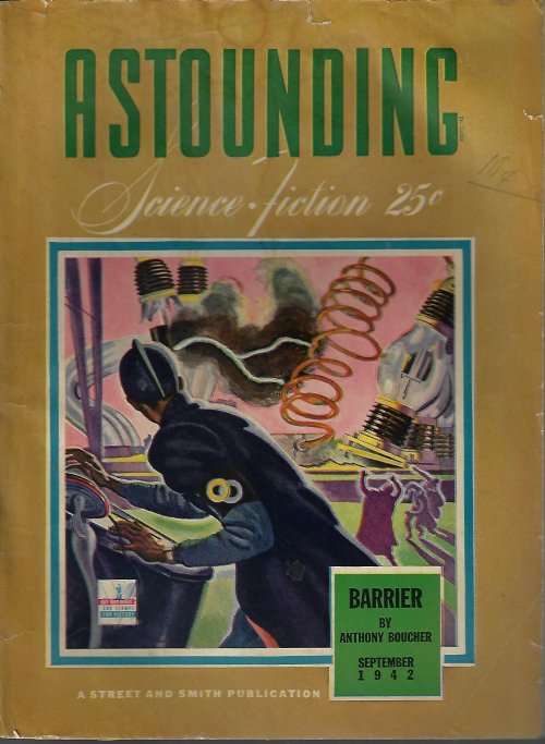 ASTOUNDING Science Fiction: September, Sept. 1942 (
