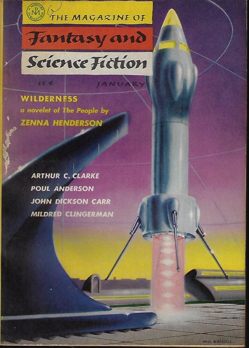 The Magazine of FANTASY AND SCIENCE FICTION (F&SF): January, Jan. 1957