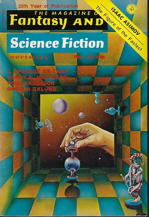 The Magazine of FANTASY AND SCIENCE FICTION (F&SF): November, Nov. 1973