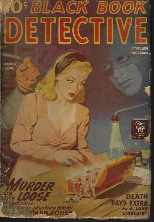 BLACK BOOK DETECTIVE Magazine: Summer (August, Aug.) 1945 ("Murder on the Loose")