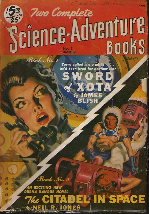 TWO COMPLETE SCIENCE-ADVENTURE BOOKS: Summer 1951, No. 3 (