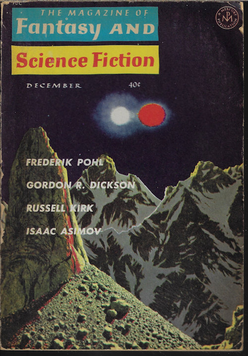 The Magazine of FANTASY AND SCIENCE FICTION (F&SF): December, Dec. 1962