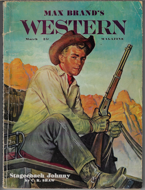 Image for MAX BRAND'S WESTERN Magazine: March, Mar. 1951 MAX BRAND'S WESTERN Magazine: March, Mar. 1951
