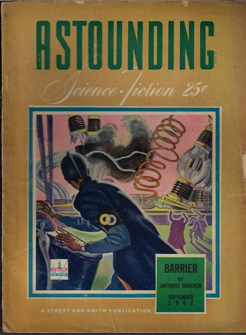 ASTOUNDING Science Fiction: September, Sept. 1942 (
