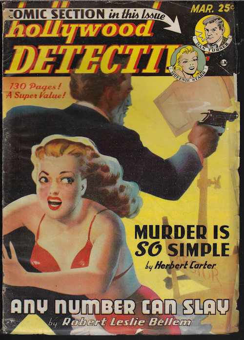 HOLLYWOOD DETECTIVE: March, Mar. 1950