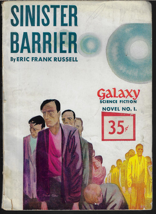 Image for SINISTER BARRIER: Galaxy Science Fiction Novel #1 SINISTER BARRIER: Galaxy Science Fiction Novel #1