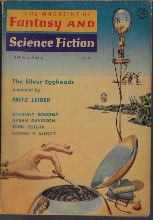 Image for The Magazine of FANTASY AND SCIENCE FICTION (F&SF): January, Jan. 1959 ( The Magazine of FANTASY AND SCIENCE FICTION (F&SF): January, Jan. 1959 (