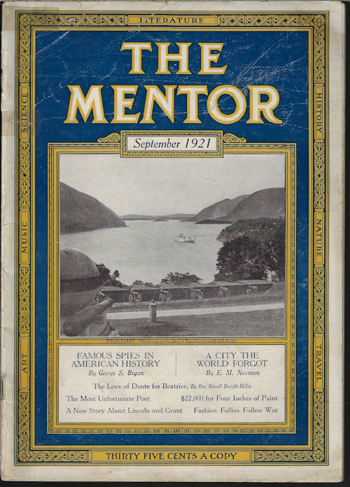 THE MENTOR; September, Sept. 1921 (