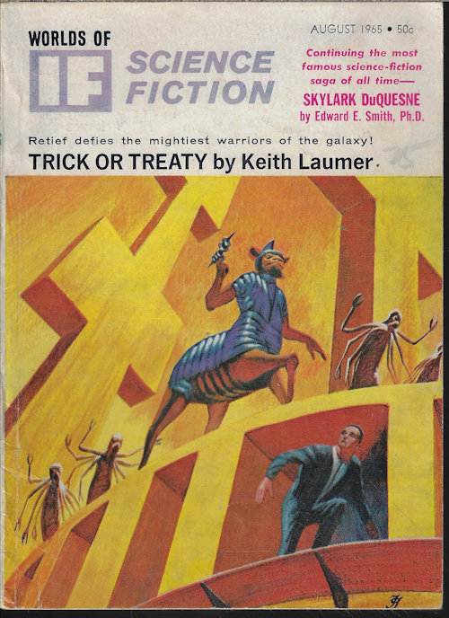 IF Worlds of Science Fiction: August, Aug. 1965 (