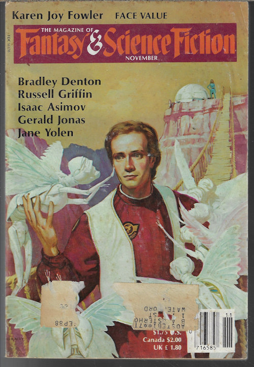 The Magazine of FANTASY AND SCIENCE FICTION (F&SF): November, Nov. 1986