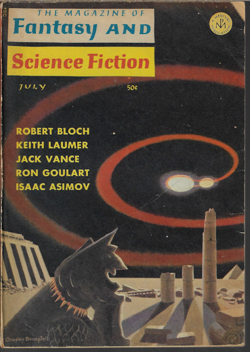 The Magazine of FANTASY AND SCIENCE FICTION (F&SF): July 1966 (Cugel series)