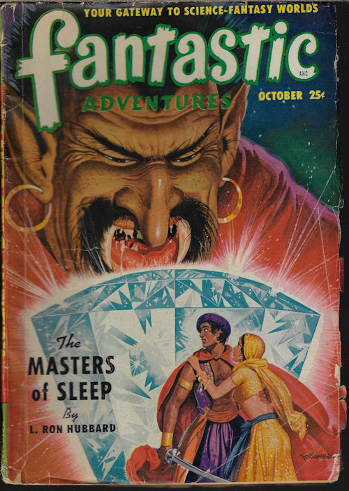 FANTASTIC ADVENTURES: October, Oct. 1950 (